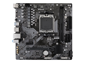 Gigabyte A620M H - Motherboard - micro ATX - Socket AM5 - AMD A620 Chipsatz - USB 3.2 Gen 1 USB-C 3.2 Gen 1 - Gigabit LAN - Onboard-Grafik (CPU erforderlich)
