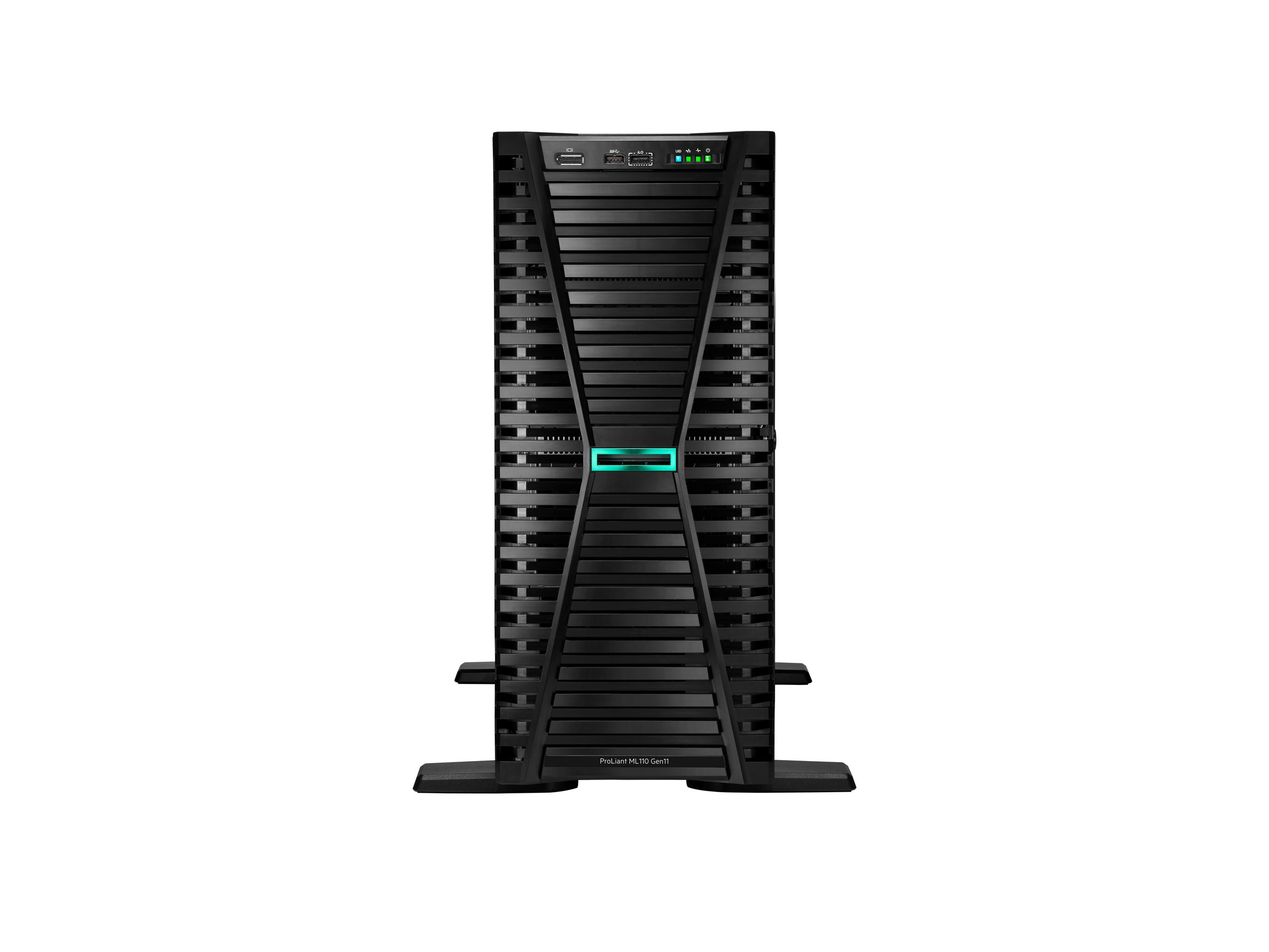HPE ProLiant ML110 Gen11 - Server - Tower - 4.5U - 1-Weg - 1 x Xeon Bronze 3508U  2.1 GHz - RAM 32 GB - SATA - Hot-Swap 8.9 cm (3.5")