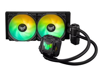 ASUS TUF Gaming LC 240 II ARGB - Prozessor-Flüssigkeitskühlsystem - Kühlergröße 240 mm - (für LGA1700, LGA1200, LGA115x Socket, AM4, AM5)