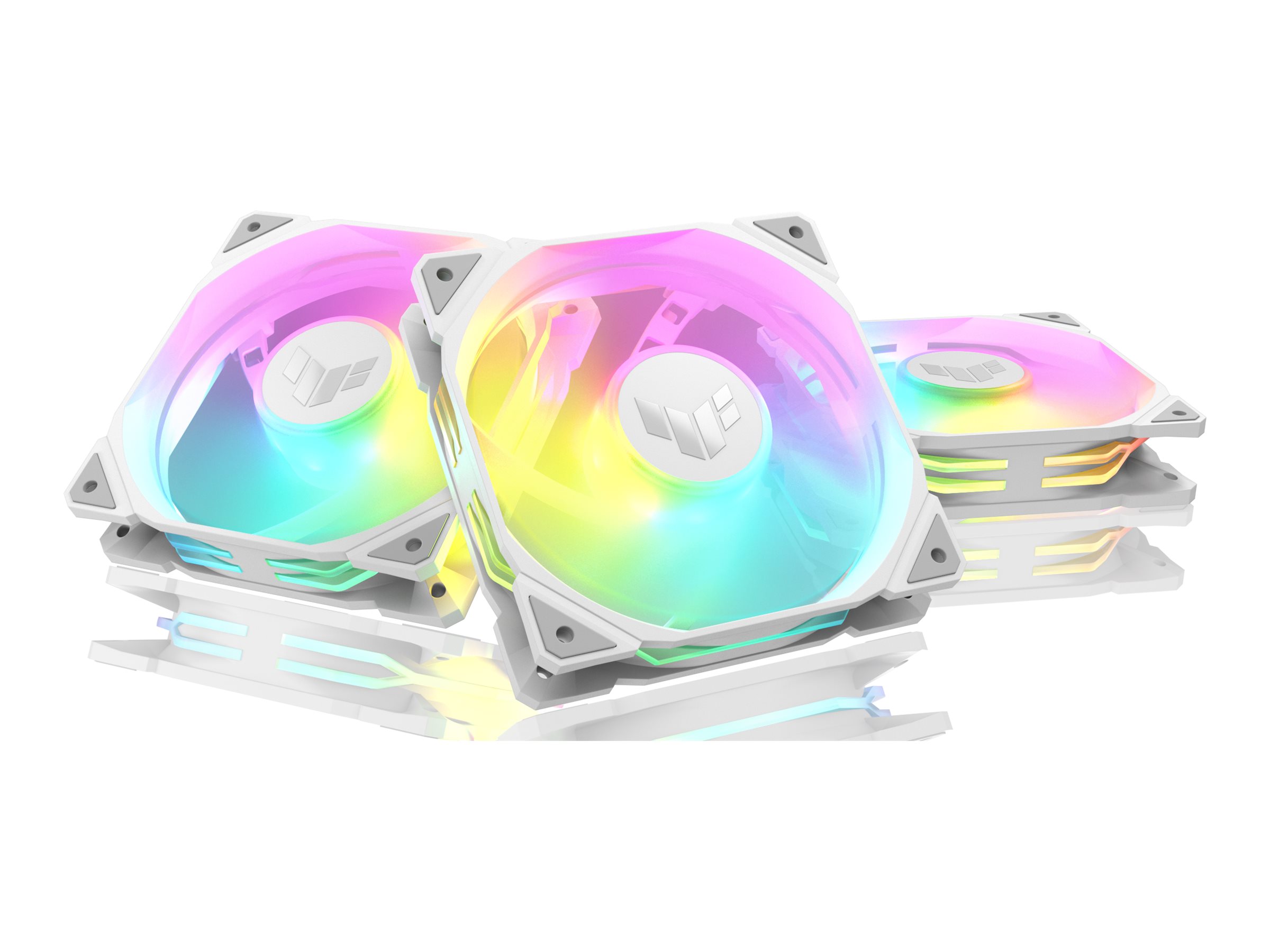 ASUS TUF Gaming TR120 ARGB - Gehäuselüfter - 120 mm (Packung mit 3)