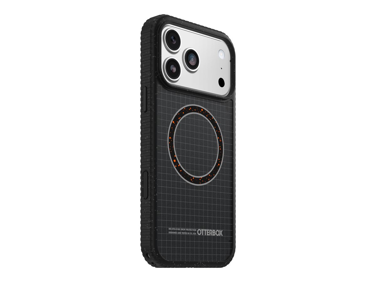 OtterBox Sole Series - Hintere Abdeckung für Mobiltelefon - MagSafe-Kompatibilität - Polycarbonat, Nylongewebe, thermoplastischer Elastomer (TPE)