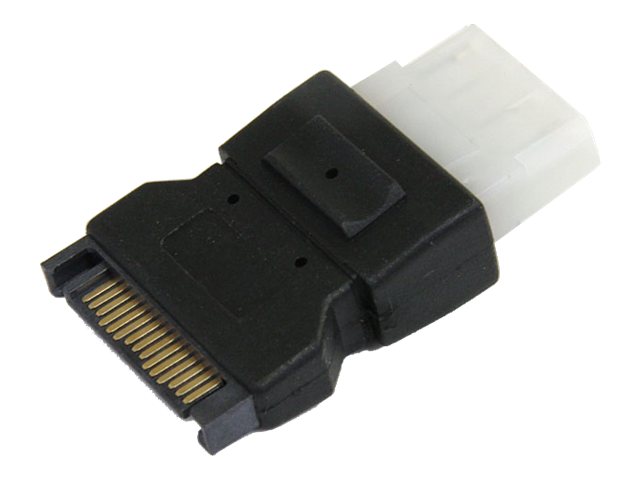StarTech.com SATA auf 4-pin LP4 Molex Stromadapter - Serial-ATA  LP4 Adapter - Netzteil - SATA-Stromstecker (M)