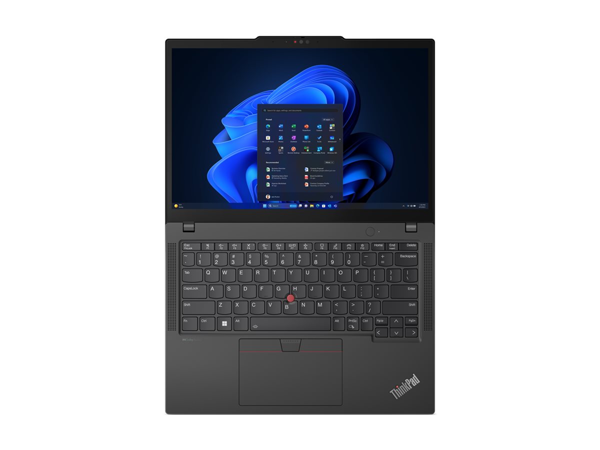 Lenovo ThinkPad X13 Gen 5 21LU - 180°-Scharnierdesign - Intel Core Ultra 7 165U - Intel Evo vPro Enterprise Platform - Win 11 Pro - Intel Graphics - 16 GB RAM - 512 GB SSD TCG Opal Encryption 2, NVMe - 33.8 cm (13.3")