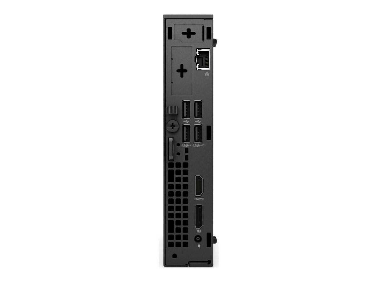 Dell Pro Micro QCM1250 - Micro - Core Ultra 7 265T  1.5 GHz - RAM 16 GB - SSD 512 GB - NVMe, TLC - Intel Graphics - 1GbE, Bluetooth, Wi-Fi 6E - WLAN Bluetooth, 802.11abgnacax (Wi-Fi 6E)