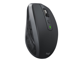 Logitech MX Anywhere 2S - Maus - Laser - 7 Tasten - kabellos - 2.4 GHz Bluetooth - kabelloser Empfänger (USB)