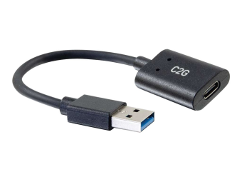 C2G USB C to USB Adapter - SuperSpeed USB Adapter - 5Gbps - FM - USB-Adapter - 24 pin USB-C (W)