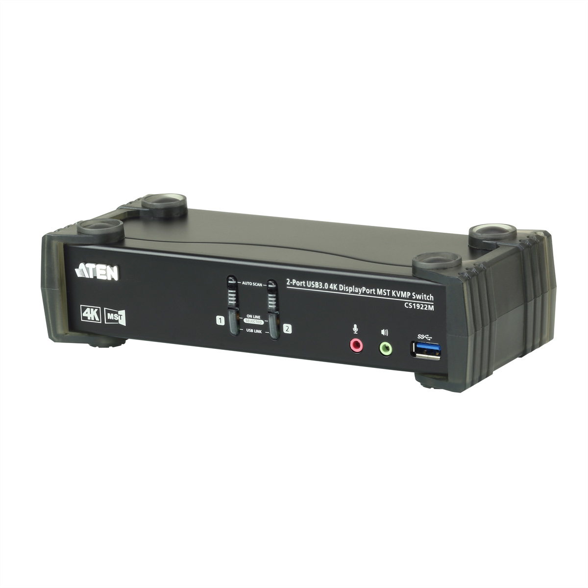 ATEN CS1922M - KVM-Audio-USB-Switch - 2 x KVMAudioUSB