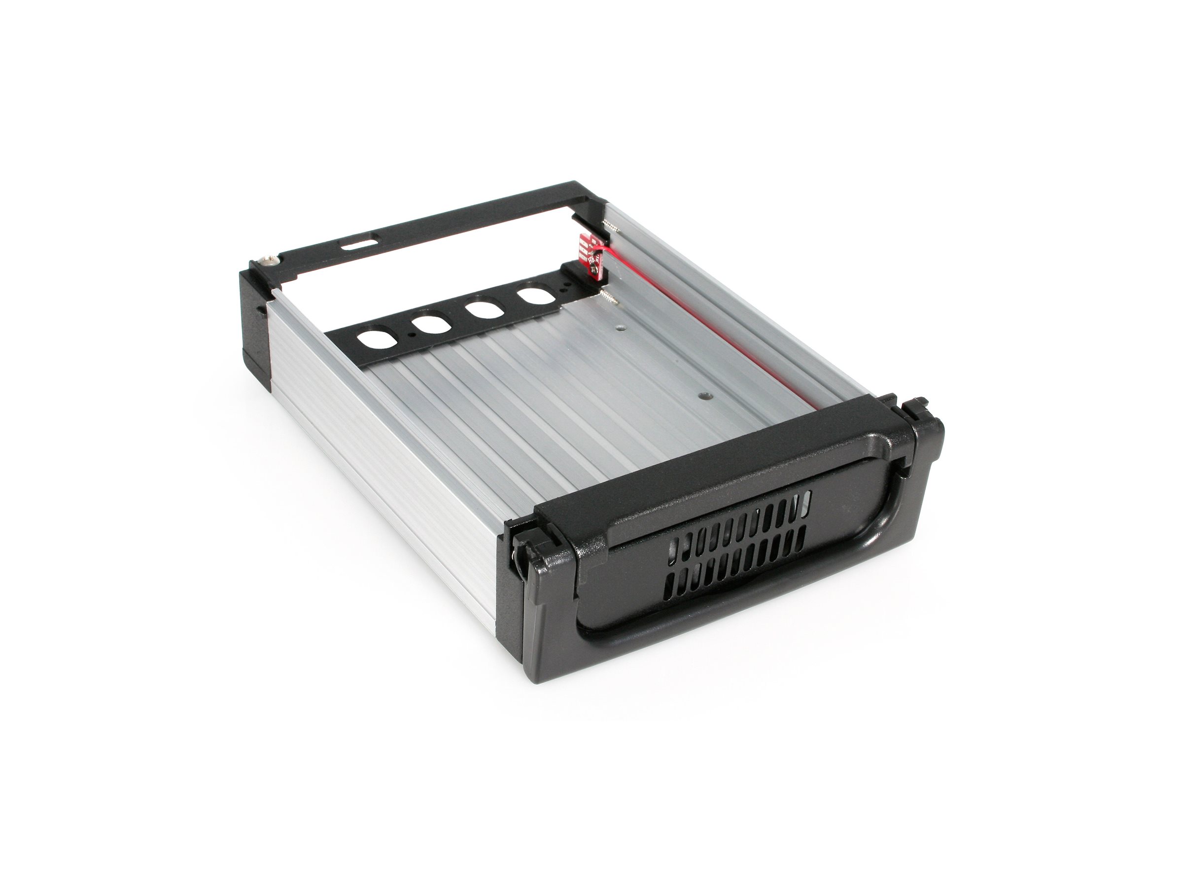StarTech.com Wechselrahmen 5,25 Zoll - Mobiles Festplatten Hot Swap Speicher Rack für 3,5 (8,9cm)