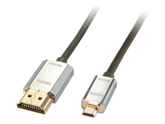 Lindy CROMO Slim High-Speed-HDMI-Kabel mit Ethernet