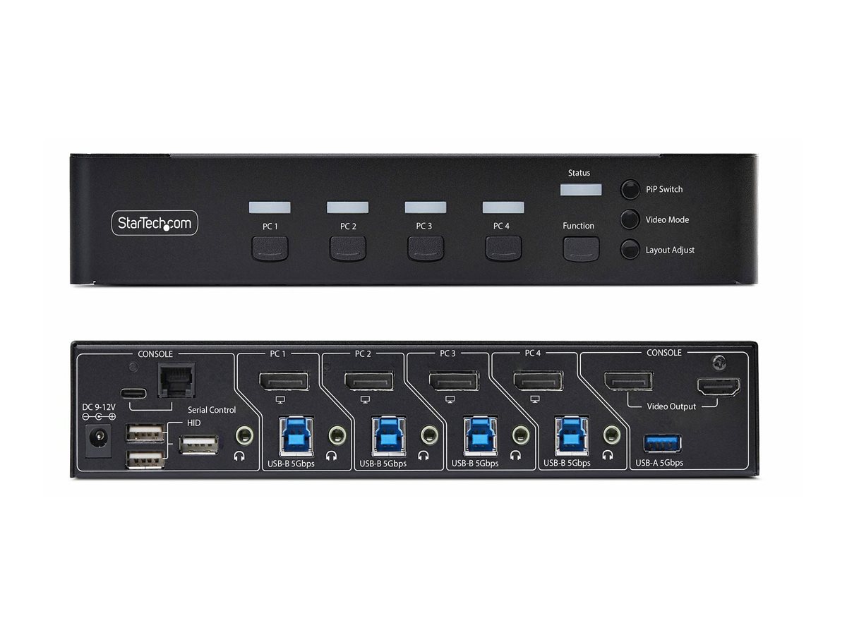 StarTech.com Startech - KVM-Audio-USB-Switch - 4 x KVMAudioUSB