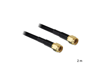 Delock Antennenkabel - RP-SMA (M) zu RP-SMA (M)