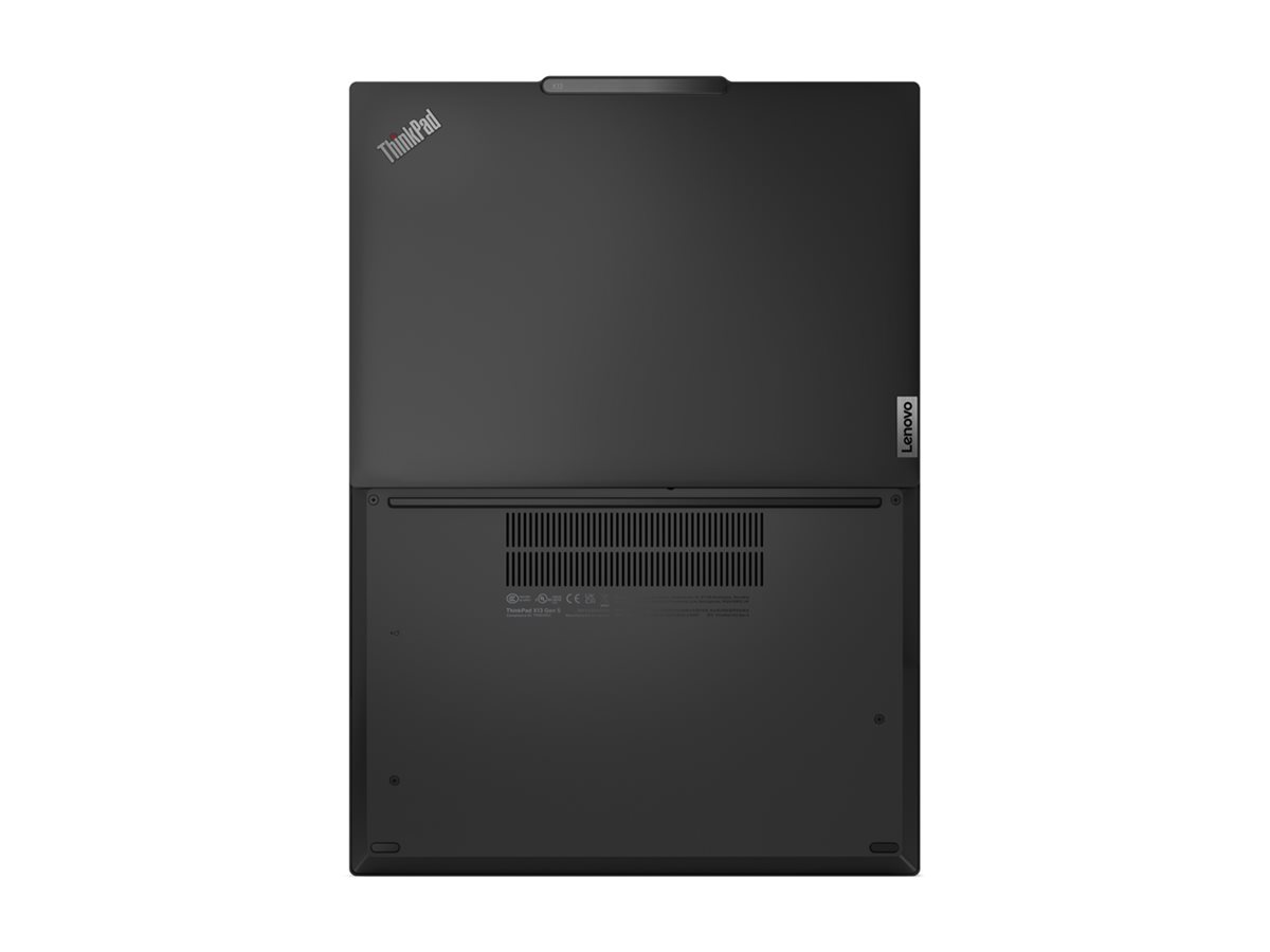 Lenovo ThinkPad X13 Gen 5 21LU - 180°-Scharnierdesign - Intel Core Ultra 7 165U - Intel Evo vPro Enterprise Platform - Win 11 Pro - Intel Graphics - 16 GB RAM - 512 GB SSD TCG Opal Encryption 2, NVMe - 33.8 cm (13.3")