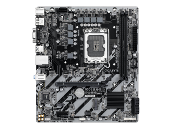 Gigabyte H810M S2H - Motherboard - micro ATX - LGA1851-Sockel - H810 Chipsatz - USB-C 3.2 Gen 1 USB 3.2 Gen 1 - Gigabit LAN - Onboard-Grafik (CPU erforderlich)