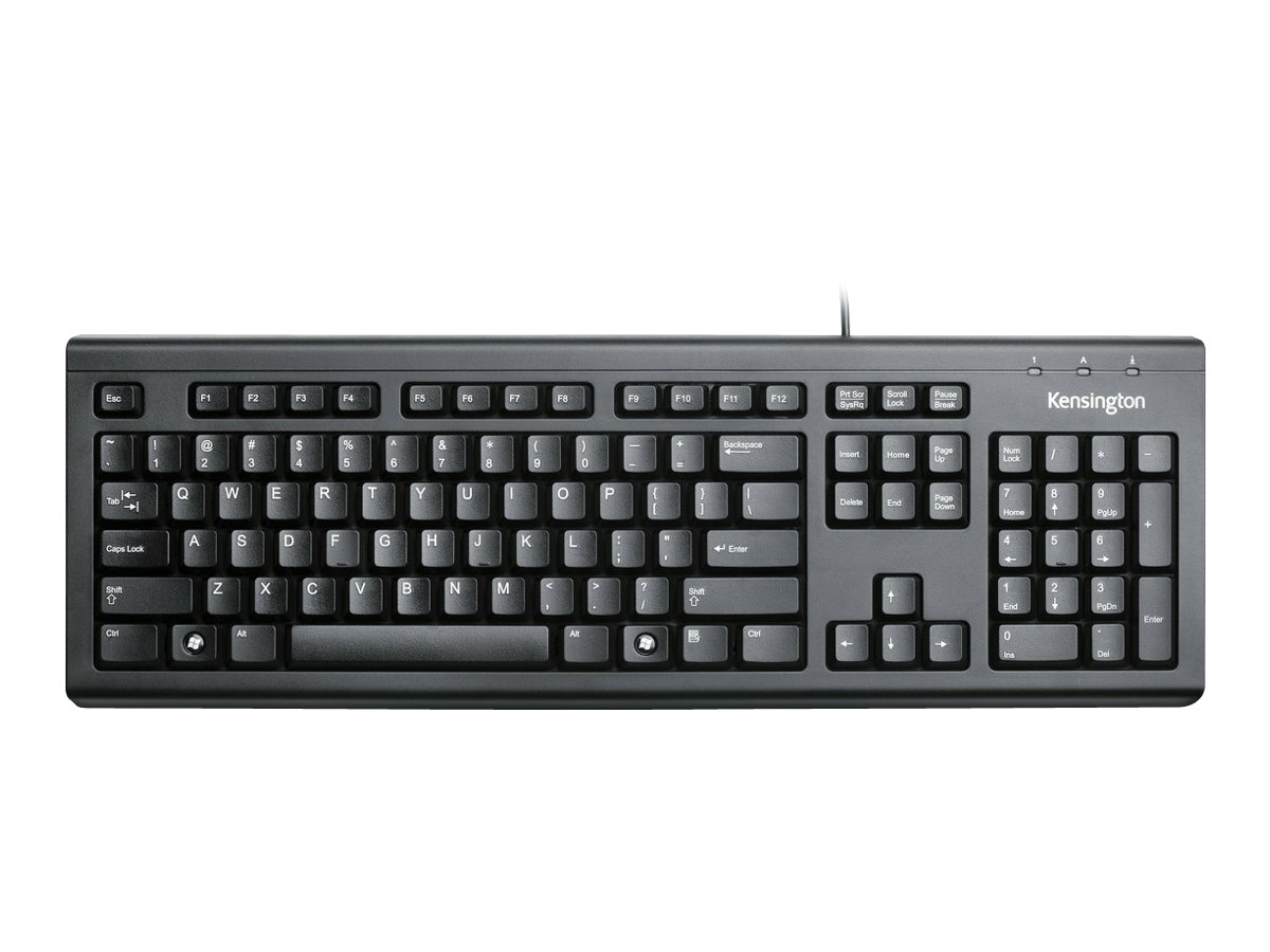 Kensington ValuKeyboard - Tastatur - USB - GB