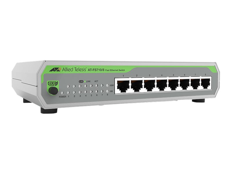 Allied Telesis CentreCOM FS7108 - Switch - unmanaged