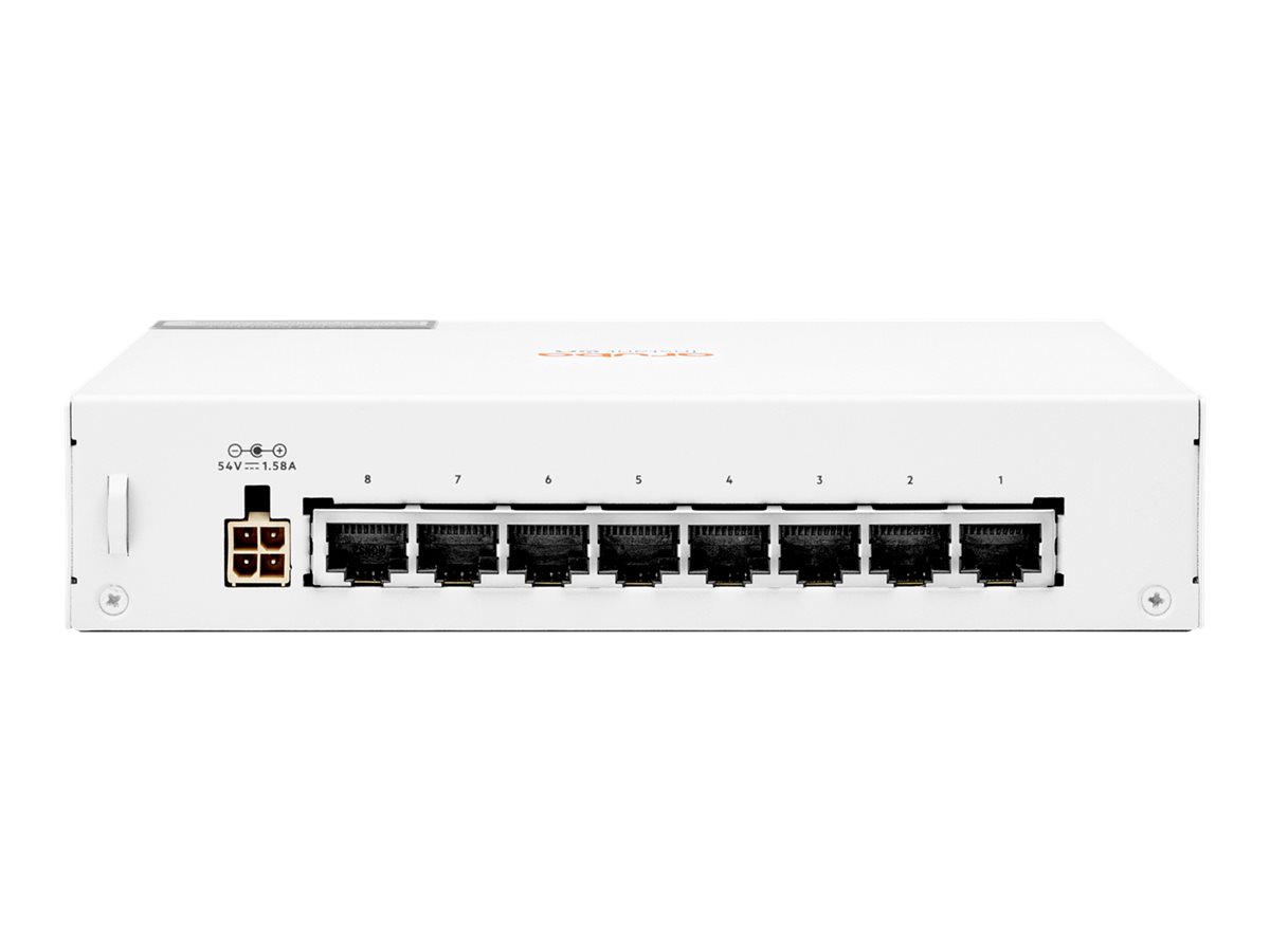 HPE Networking Instant On 1430 8G Class4 PoE 64W Switch - Switch - unmanaged - 8 x 101001000 (PoE Class 4)