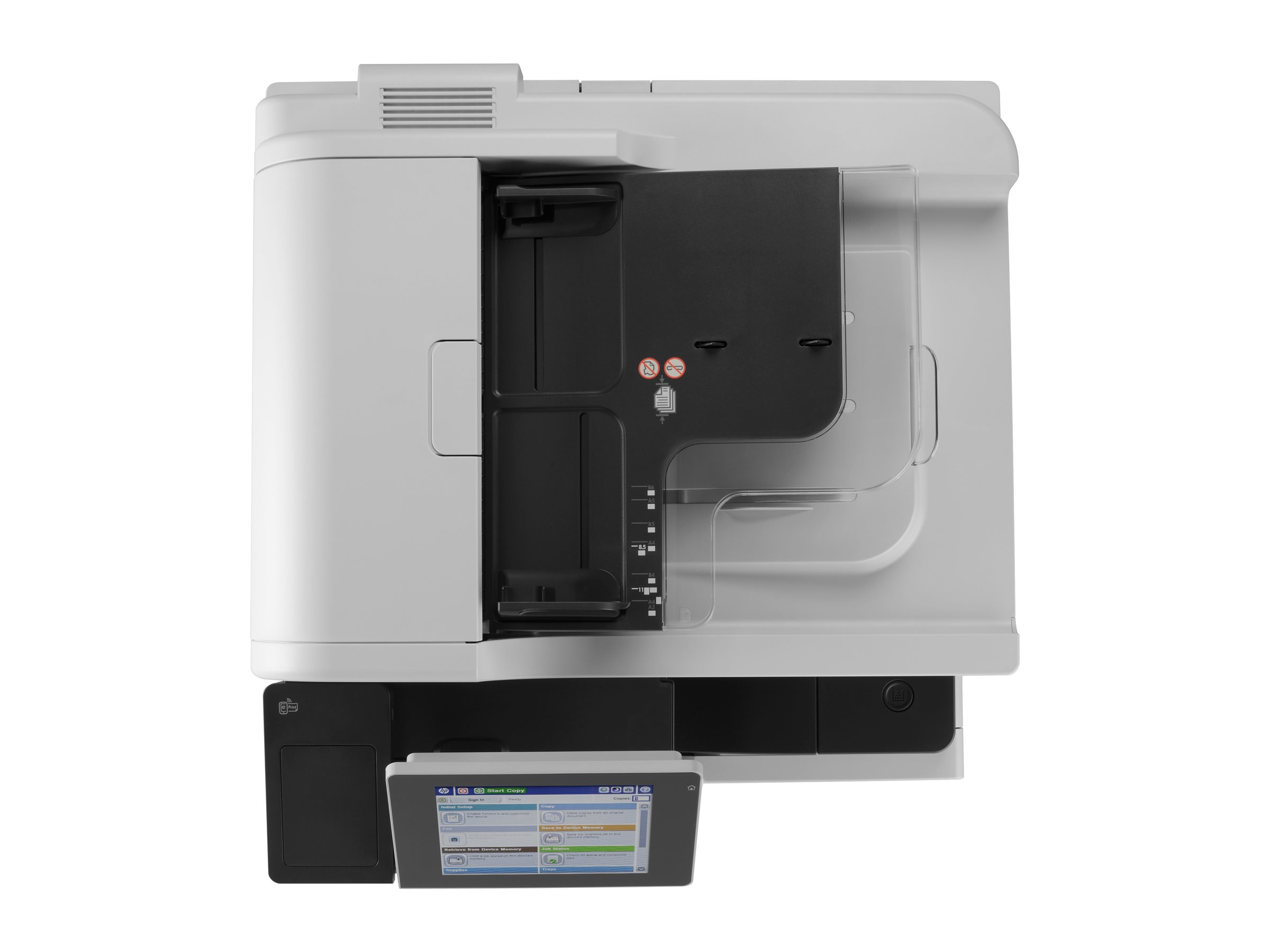 HP LaserJet Enterprise MFP M725f - Multifunktionsdrucker - sw - Laser - A3 (297 x 420 mm)