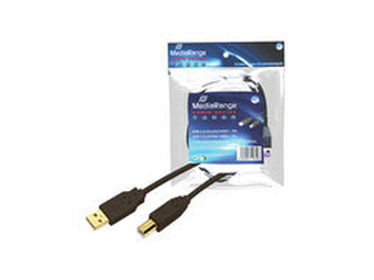 MEDIARANGE Printer Cable - USB-Kabel - USB (M)