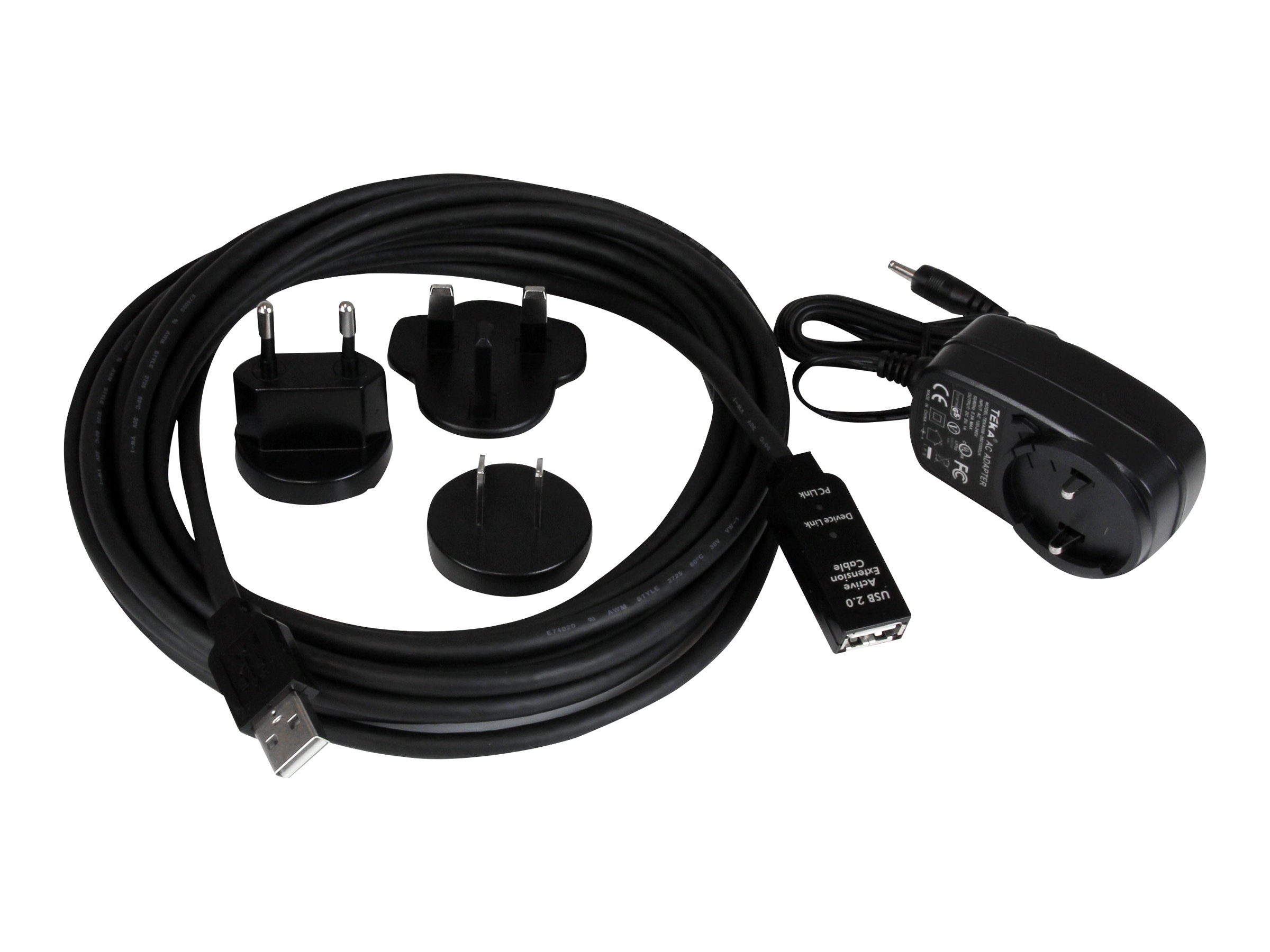 StarTech.com 5m aktives USB 2.0 Verlängerungskabel - StBu - USB Verlängerung  Repeater Kabel - USB-Verlängerungskabel - USB (W)