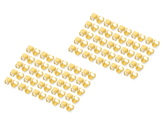 DIGITUS Farbclips für Patchkabel - Gelb