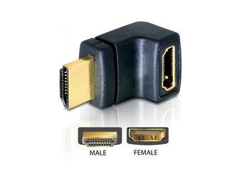 Delock HDMI-Adapter - HDMI männlich zu HDMI