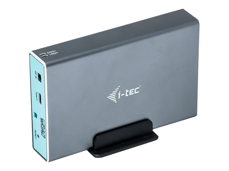 i-tec MySafe - Speichergehäuse mit Netzanzeige - 2.5 (6.4 cm)