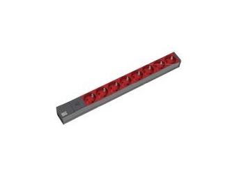 Bachmann Protection - Steckdosenleiste (Rack - einbaufähig) - Eingabe, Eingang IEC 60320 C14 - Ausgangsanschlüsse 8 (CEE 74)