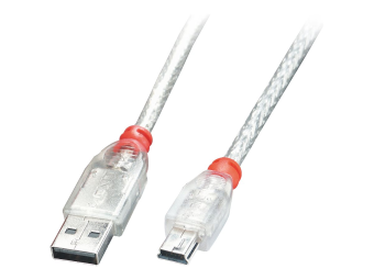 Lindy USB-Kabel - USB (M) zu Mini-USB, Typ B (M)