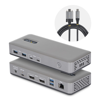 StarTech.com USB-C Dock 2x DP 4K60 1GbE 100W PD