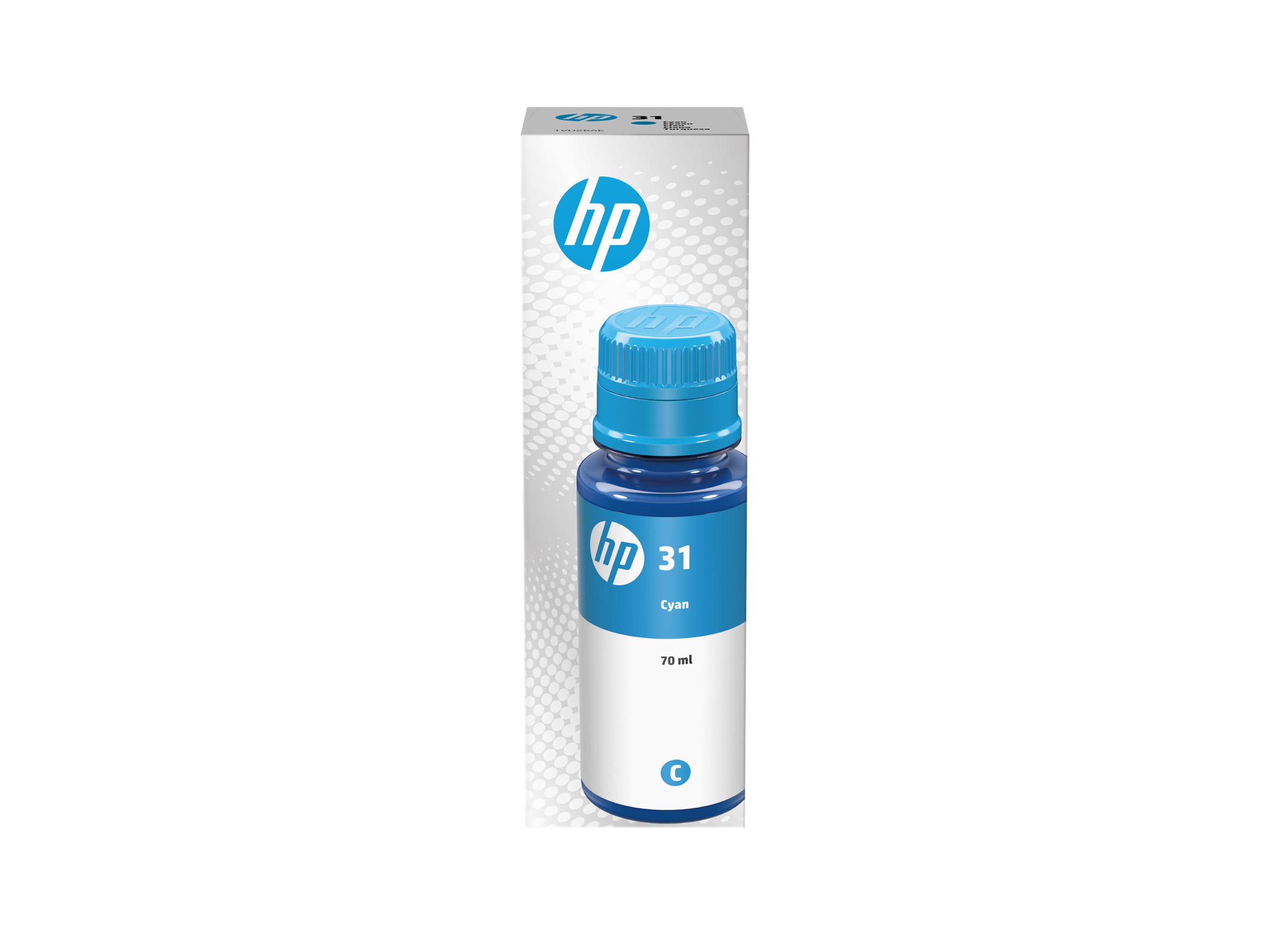 HP 31 - 70 ml - Cyan - original - Nachfülltinte