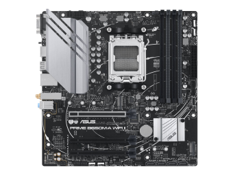 ASUS PRIME B650M-A WIFI II - Motherboard - micro ATX - Socket AM5 - AMD B650 Chipsatz - USB 3.2 Gen 1 USB 3.2 Gen 2 USB-C 3.2 Gen 1 - 2.5 Gigabit LAN Wi-Fi 6 Bluetooth - Onboard-Grafik (CPU erforderlich)