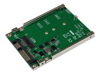 StarTech.com M.2 SSD auf 2.5 Zoll SATA Adapter  Konverter