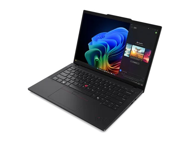 Lenovo ThinkPad T14 Gen 6 21QJ - 180°-Scharnierdesign - AMD Ryzen AI 5 PRO 340  2 GHz - Win 11 Pro - Radeon 840M - 16 GB RAM - 512 GB SSD TCG Opal Encryption 2, NVMe - 35.6 cm (14")