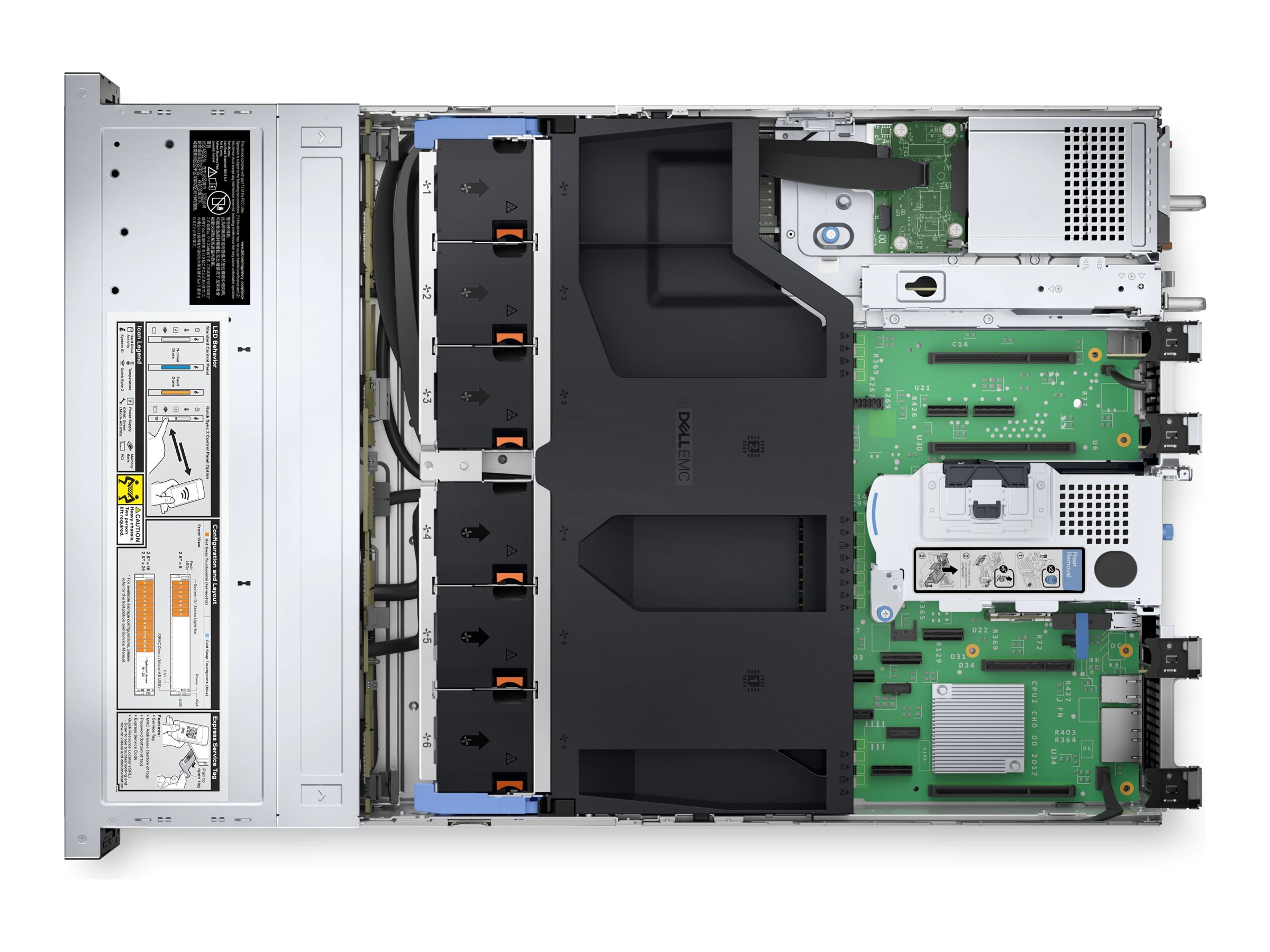 Dell PowerEdge R750xs - Server - Rack-Montage - 2U - zweiweg - 1 x Xeon Silver 4314  2.4 GHz - RAM 32 GB - SAS - Hot-Swap 8.9 cm (3.5")