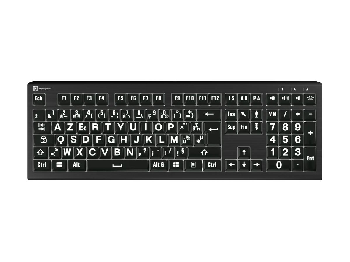Logickeyboard Largeprint ASTRA 2 - Tastatur -