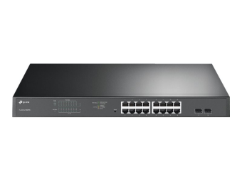 TP-LINK JetStream TL-SG1218MPE - Switch - Smart - 16 x 101001000 (PoE+)