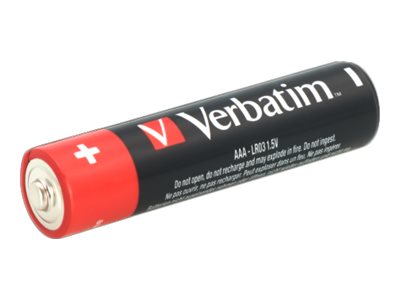 Verbatim Batterie 24 x AAA  LR03 - Alkalisch