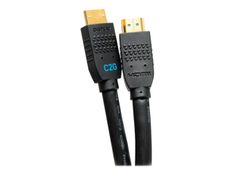 C2G 35ft Ultra Flexible 4K Active HDMI Cable Gripping 4K 60Hz