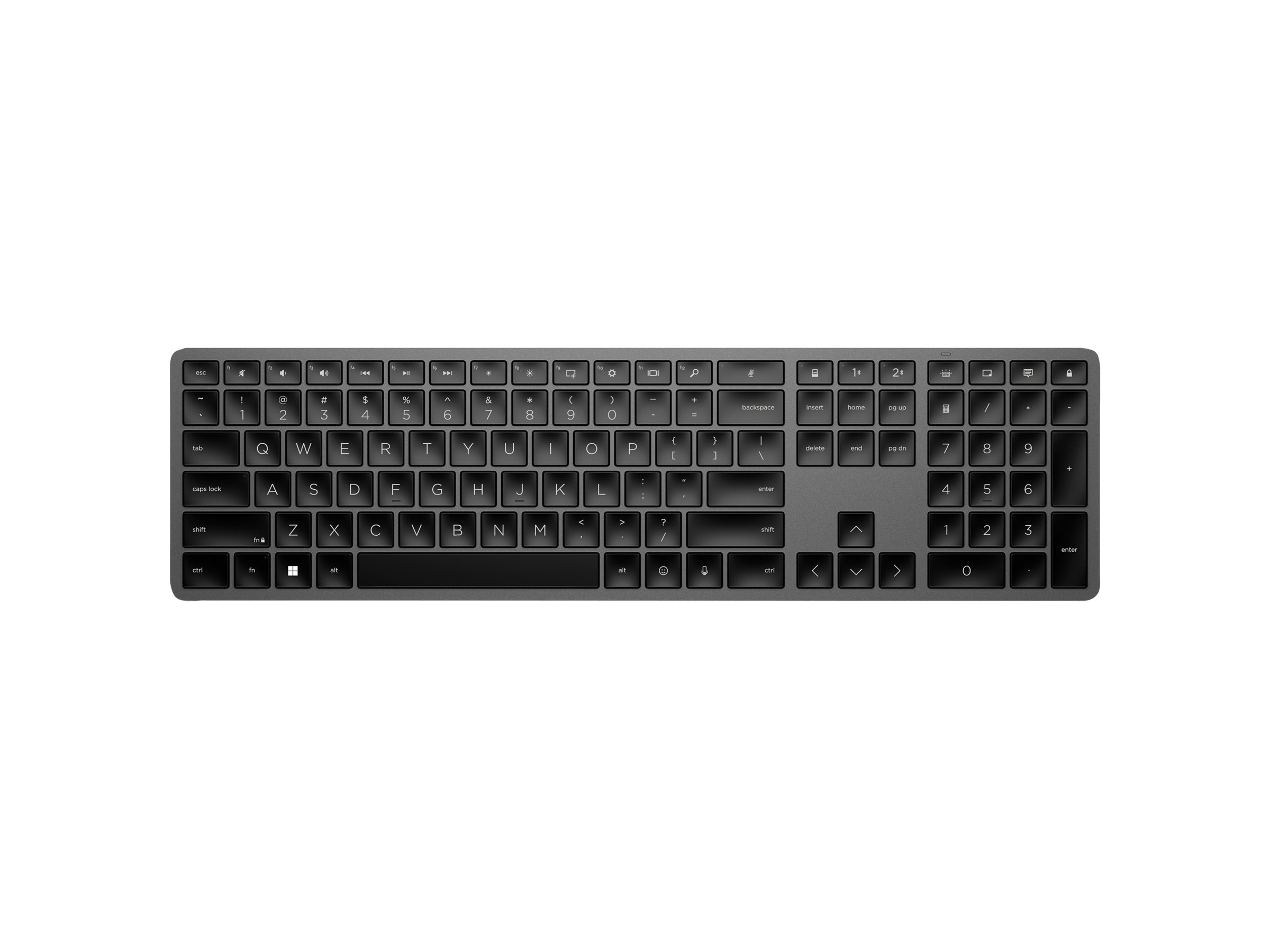HP Dual Mode 975 - Tastatur - hinterleuchtet