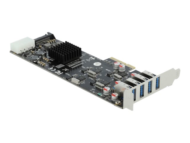 Delock USB-Adapter - PCIe 2.0 x4 Low-Profile