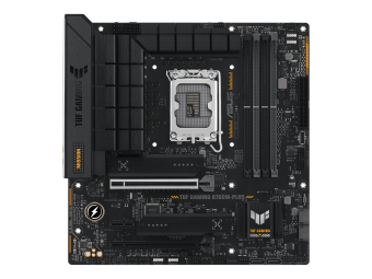 ASUS TUF GAMING B760M-PLUS - Motherboard - micro ATX - LGA1700-Sockel - B760 Chipsatz - USB 3.2 Gen 1 USB 3.2 Gen 2 USB4 USB-C 3.2 Gen2 USB-C 3.2 Gen 2x2 - 2.5 Gigabit LAN - Onboard-Grafik (CPU erforderlich)