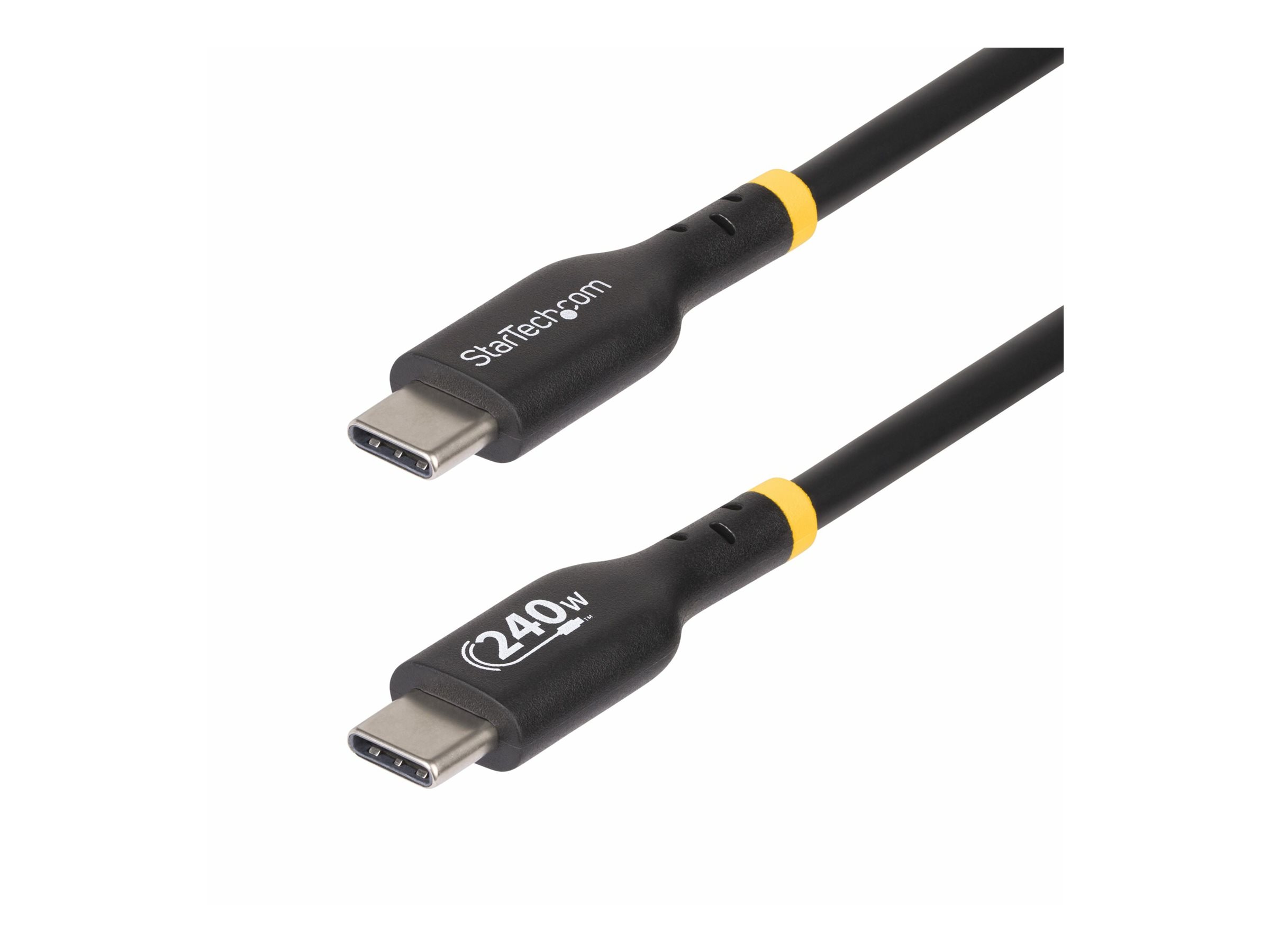 StarTech.com 1m USB-C Ladekabel, USB-IF zertifiziert, 240W PD EPR, MM - USB-Kabel - USB-C (M)
