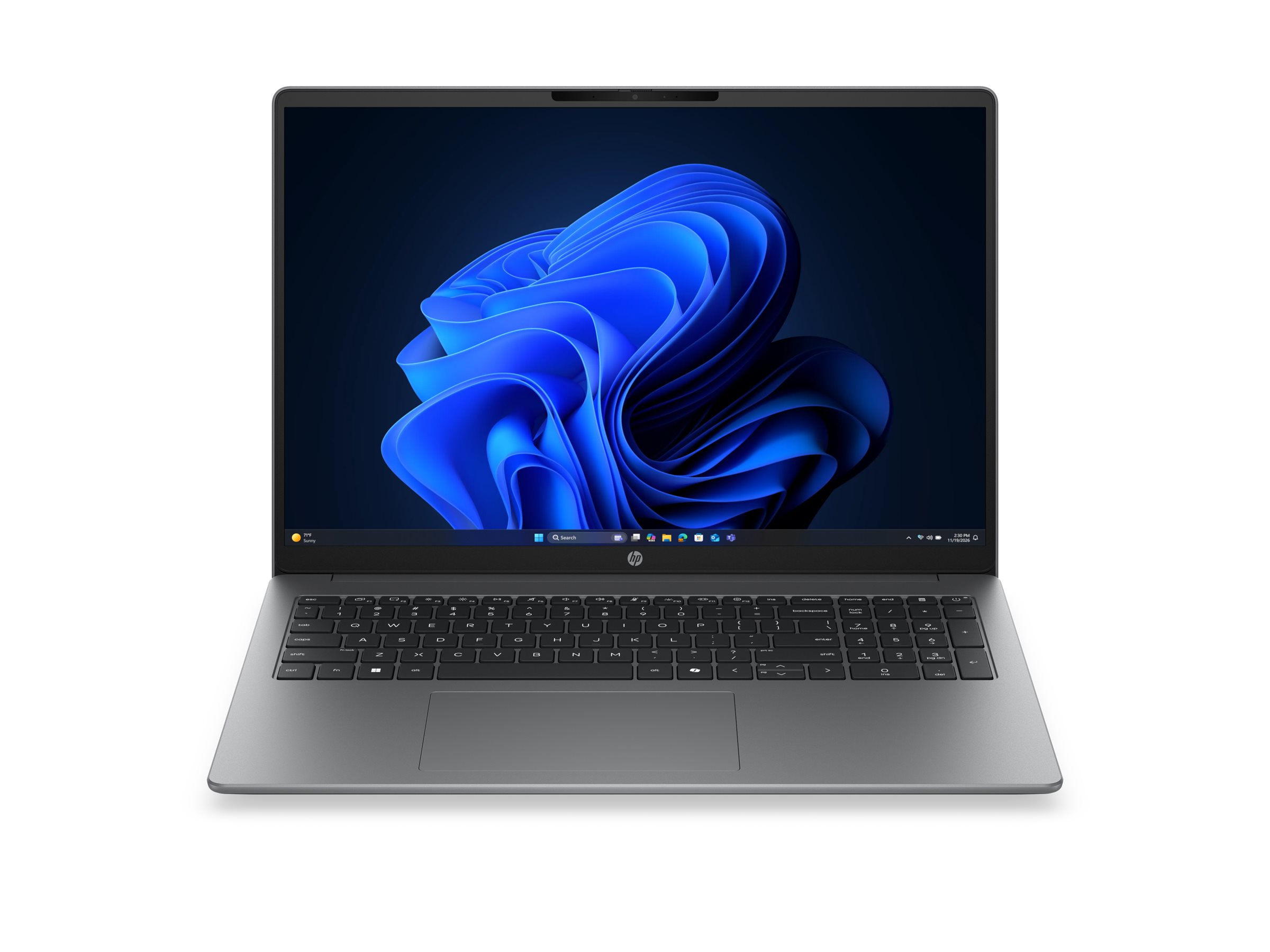 HP 200 G2i Notebook - 135-Grad Scharnierdesign - Intel Core 5 120U - Win 11 Pro - Intel Graphics - 16 GB RAM - 512 GB SSD NVMe - 40.6 cm (16")