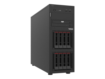 Lenovo ThinkSystem ST250 V3 7DCE - Server - Tower - 4U - 1-Weg - 1 x Xeon E-2488  3.2 GHz - RAM 16 GB - Hot-Swap 6.4 cm (2.5)