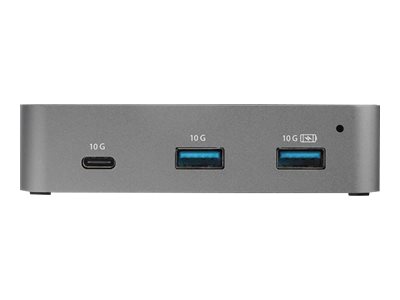 StarTech.com HB31C3A1CS 4-Port-USB-C-Hub (10 Gbits, 3x USB-A und 1x USB-C, 1m Hostkabel, powered, mit Netzteil)