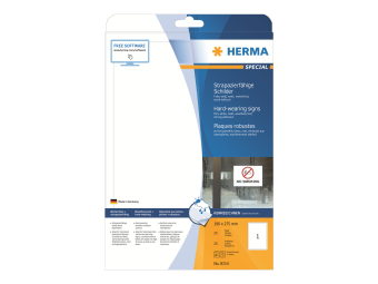 HERMA Special - Selbstklebend - weiß - 190 x