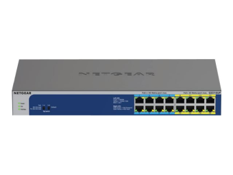 Netgear GS516UP - Switch - unmanaged - 8 x 101001000 (PoE+)