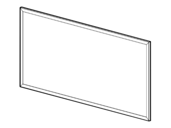 APC HyperPod Window - Rack-Bedienfeldfenster (Packung mit 2)