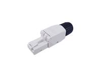 Equip Cat.6 Tool-free RJ45 Stecker - 5 StückSet - RJ-45 - Schwarz - Weiß - Männlich - Gerade - Polycarbonat (PC) - Cat6