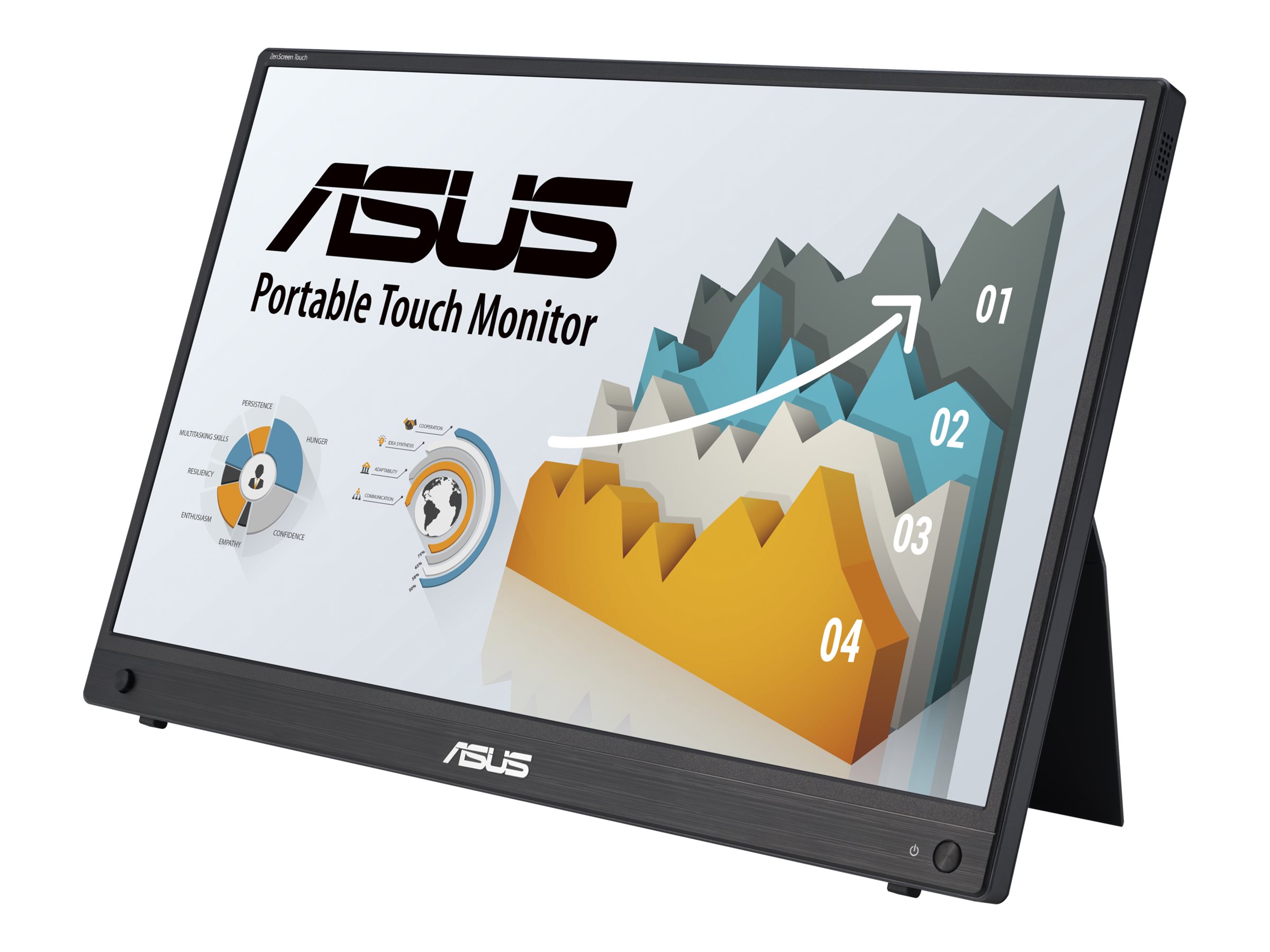 ASUS ZenScreen Touch MB16AMTR - Touch - LED-Monitor - 40.6 cm (16")